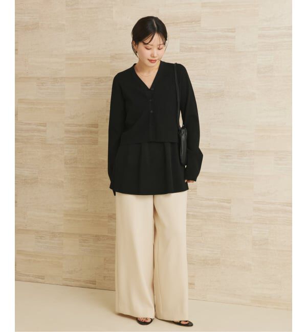 Plage「Minimal Knit カーディガン」|カーディガン|