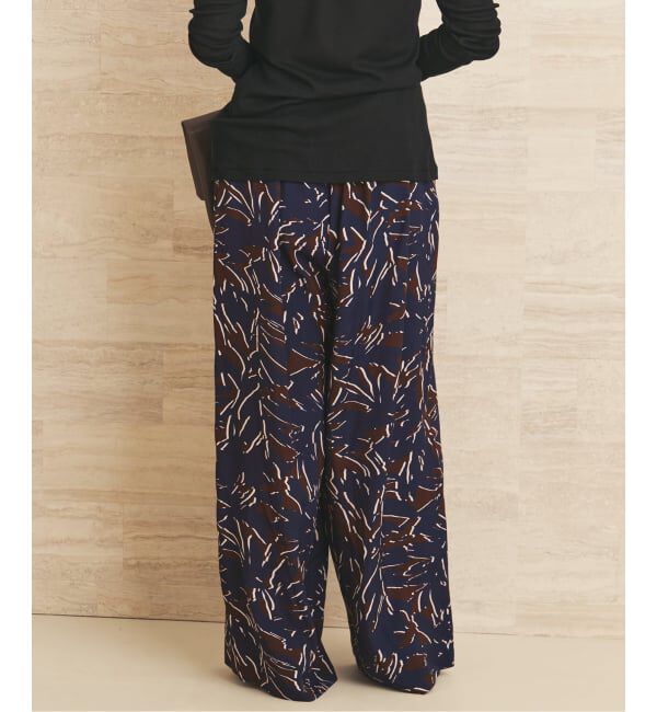 Plage「brush flower graphic パンツ」|その他|