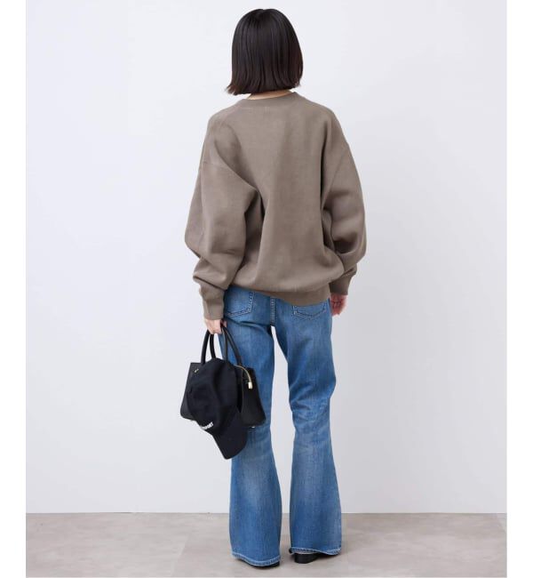 SLOBE IENA「《WEB限定カラーあり/追加3予約》ダブルフェイスジャージースナップカーディガン」|カーディガン|