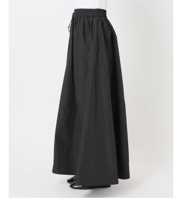 IENA「《一部カラー店舗限定》シャンブレータフタギャザースカート」|スカート|