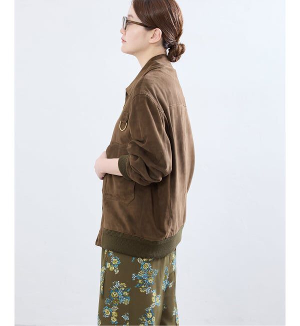 IENA「《予約》CINQUANTA/チンクアンタ SWEDISH MILITARY TYPE BLOUSON ブルゾン R-530」|ライダースジャケット|