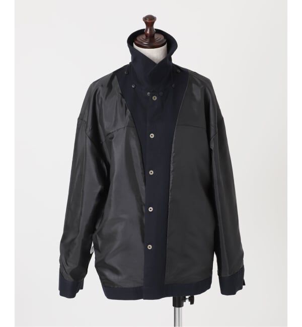 IENA「《予約》MARGE/マージ 別注 FLOWER COLLAR COVERALLS ブルゾン 1012-0101-023」|その他|