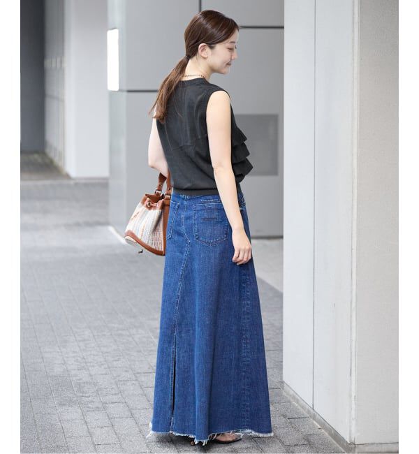 IENA「《予約》LOWER/ローヴァー 18G Sleeveless Cardigan カーディガン LW-88」|カーディガン|