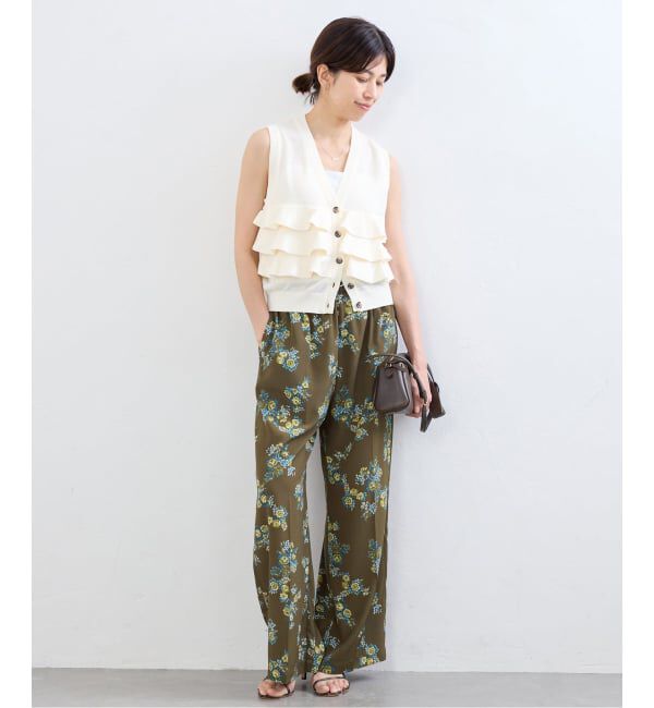 IENA「《予約》LOWER/ローヴァー 18G Sleeveless Cardigan カーディガン LW-88」|カーディガン|