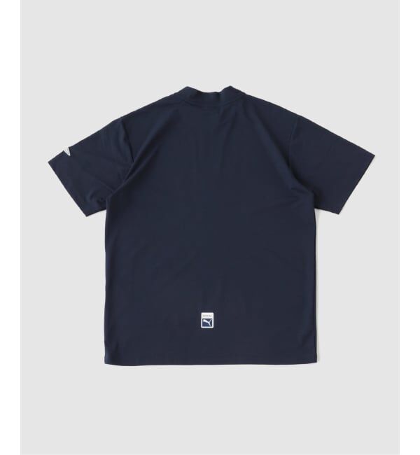 EDIFICE「PUMA GOLF x EDIFICE GOLF フロントロゴモックネックシャツ」|Tシャツ・カットソー|