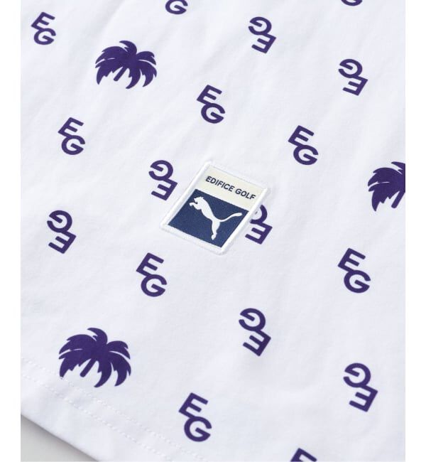 EDIFICE「PUMA GOLF x EDIFICE GOLF フロントロゴモックネックシャツ」|Tシャツ・カットソー|
