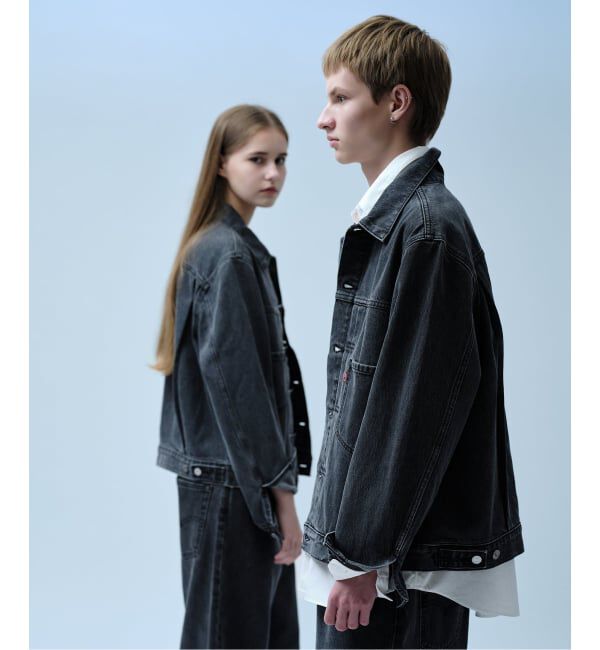 417 EDIFICE「Levi&rsquo;s(リーバイス) 別注 2nd Type トラッカー ジャケット」|デニムジャケット|