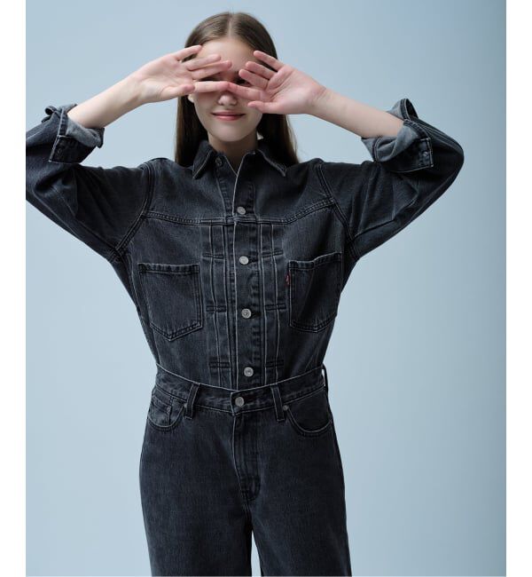 417 EDIFICE「Levi&rsquo;s(リーバイス) 別注 Baggy Wide Leg デニムパンツ（L30）」|デニム|