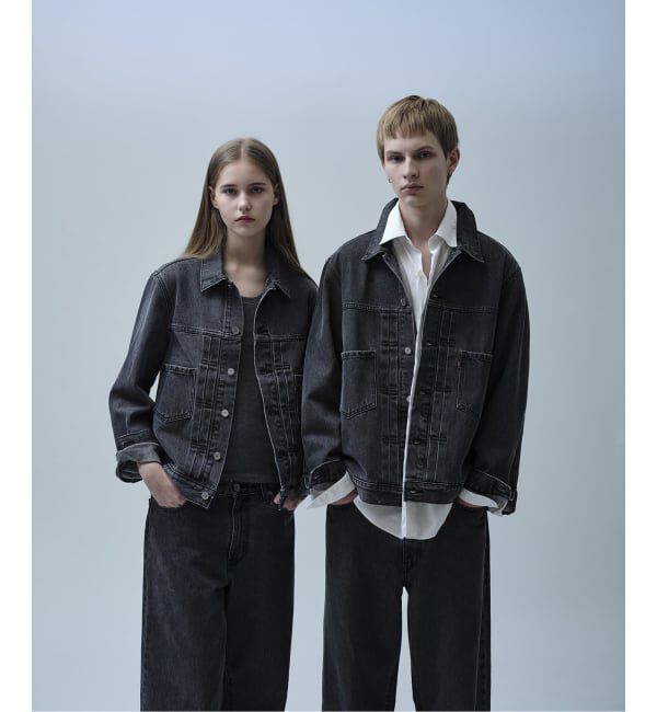 417 EDIFICE「Levi&rsquo;s(リーバイス) 別注 Baggy Wide Leg デニムパンツ（L30）」|デニム|