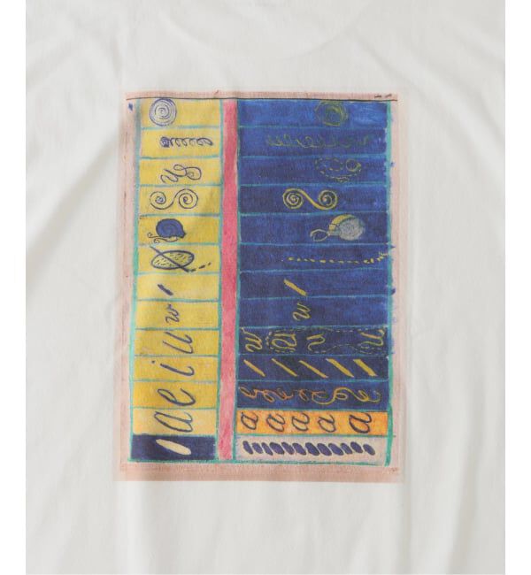 EDIFICE「Hilma af Klint（ヒルマ・アフ・クリント）別注 アート プリント Tシャツ」|Tシャツ・カットソー|