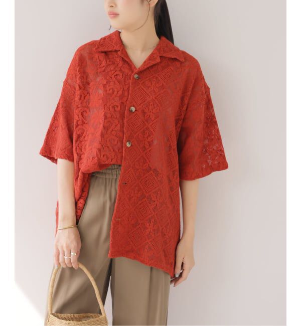 JOURNAL STANDARD relume「【Lords of Lotus / ローズオブロータス】   LACE SHIRTS」|シャツ・ブラウス|