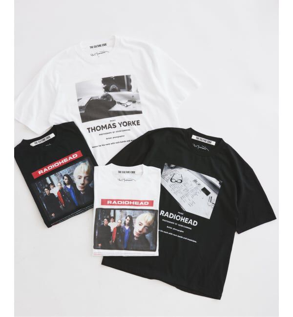 JOURNAL STANDARD relume「《追加》【THE CULTURE CODE】レディオヘッド by Kevin Cummins フォトTシャツ」|Tシャツ・カットソー|