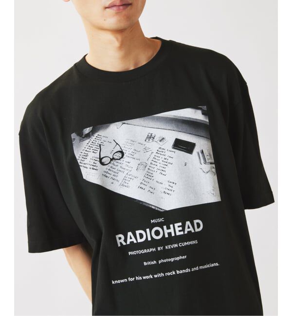 JOURNAL STANDARD relume「《追加》【THE CULTURE CODE】レディオヘッド by Kevin Cummins フォトTシャツ」|Tシャツ・カットソー|