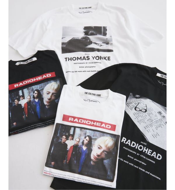 JOURNAL STANDARD relume「《追加》【THE CULTURE CODE】レディオヘッド by Kevin Cummins フォトTシャツ」|Tシャツ・カットソー|