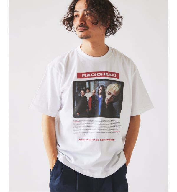 JOURNAL STANDARD relume「《追加》【THE CULTURE CODE】レディオヘッド by Kevin Cummins フォトTシャツ」|Tシャツ・カットソー|