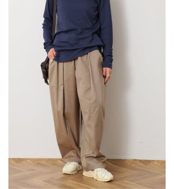 journal standard luxe「《予約》TCツイル タックカーブパンツ」|その他|