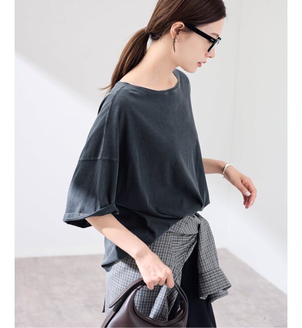 FRAMeWORK「≪新色 / 追加≫ドライタッチ加工SS-Tee」|Tシャツ・カットソー|