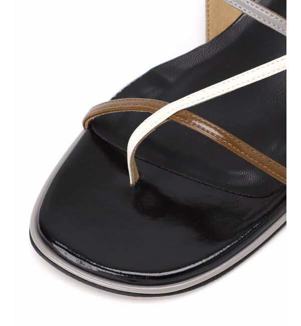 GRISE「《WEB+一部店舗限定》BOBMARY&times;GRISE3.5cmコンビストラップトング」|サンダル|