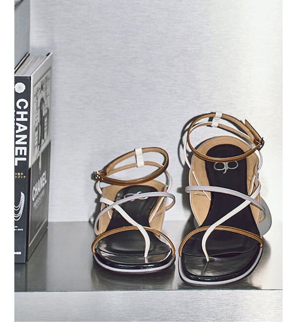 GRISE「《WEB+一部店舗限定》BOBMARY&times;GRISE3.5cmコンビストラップトング」|サンダル|