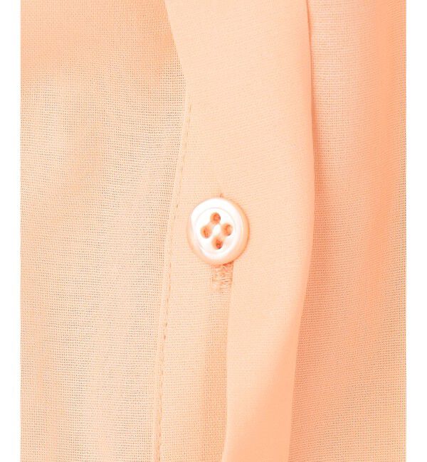 BEIGE,「BAC / コットンシアー ギャザーブラウス」|シャツ・ブラウス|