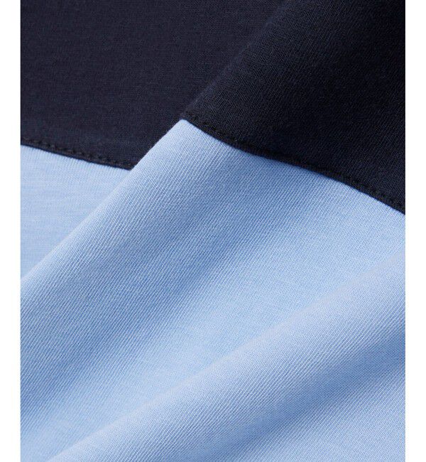 LACOSTE「配色パイピングパネルボーダーTシャツ」|Tシャツ・カットソー|