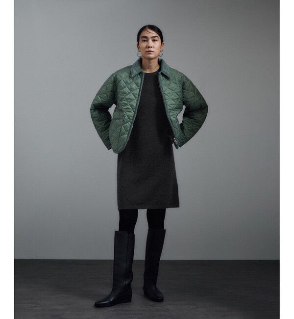 SALON adam et rope'「カシミヤニットミニワンピース」|ワンピース|