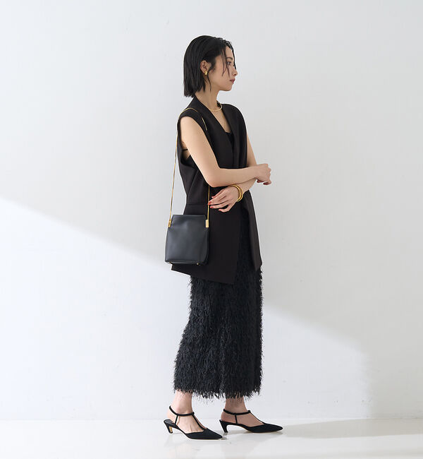 Rouge vif「【セットアップ対応】ストレッチダブルクロスジレ」|ダウンベスト・ベスト|