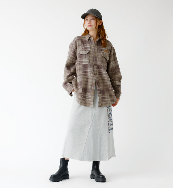 Rouge vif「【PARROTT CANVAS/パロットキャンバス】 CPO SHIRT/パッチ」|シャツ・ブラウス|