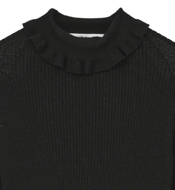 TIARA「【Bilitis dix-sept ans/ビリティス・ディセッタン】Frill Collar Pullover」|ニット・セーター|