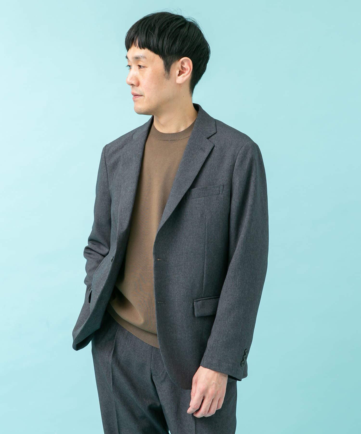 URBAN RESEARCH DOORS「LIFE STYLE TAILOR　メランジストレッチジャケット」|その他|