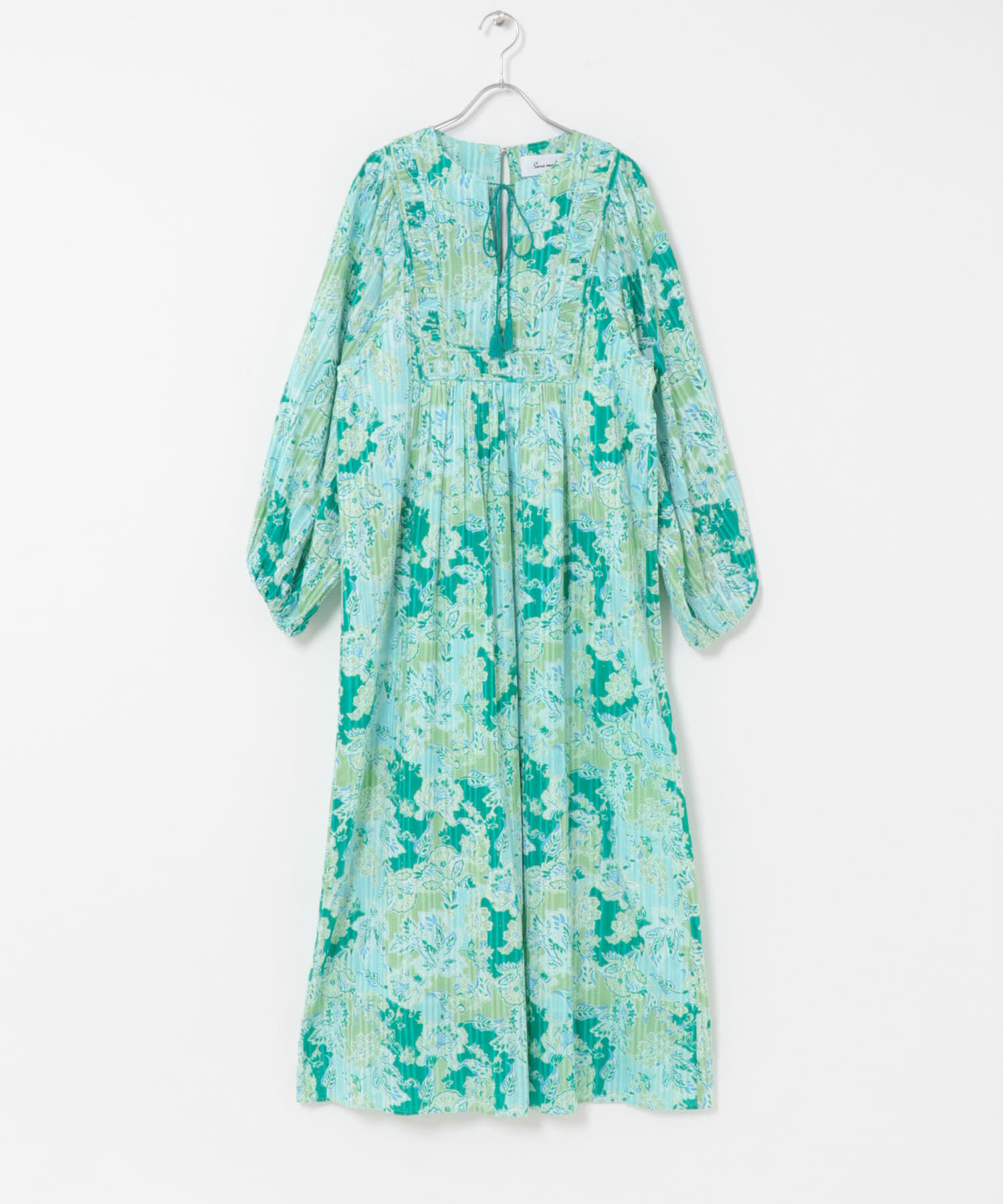 URBAN RESEARCH ROSSO「sara mallika　COTTON BOHEMIAN FLOWER DRESS」|ワンピース|