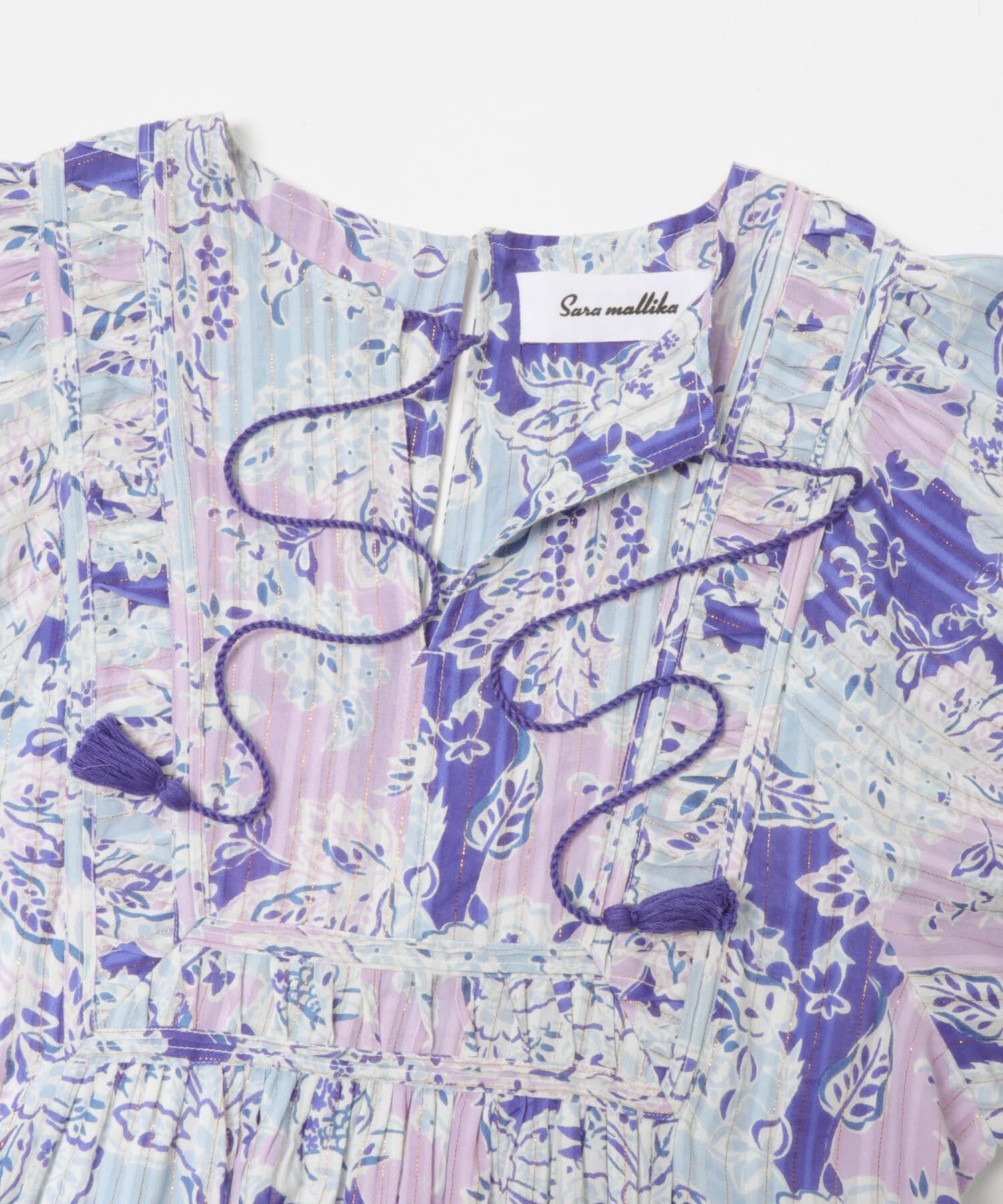 URBAN RESEARCH ROSSO「sara mallika　COTTON BOHEMIAN FLOWER DRESS」|ワンピース|