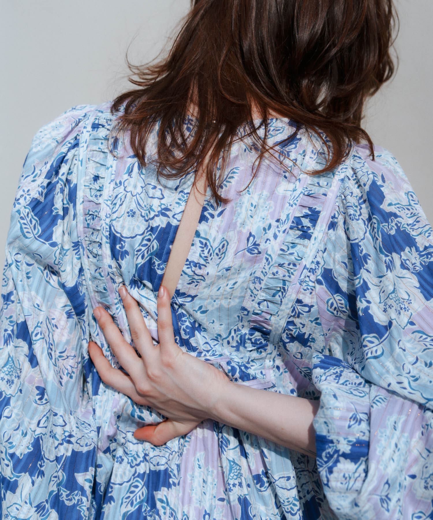 URBAN RESEARCH ROSSO「sara mallika　COTTON BOHEMIAN FLOWER DRESS」|ワンピース|
