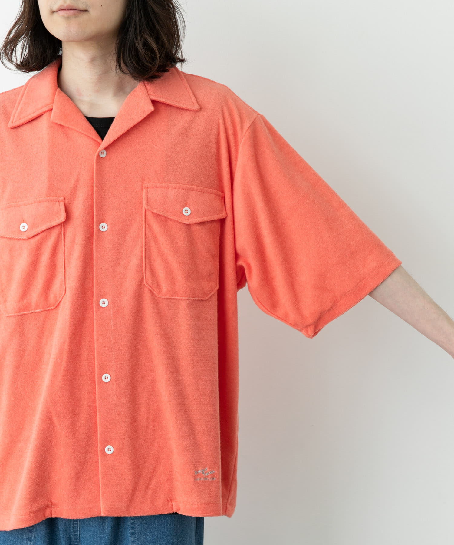 Sonny Label 「ARMY TWILL　PILE OPEN COLLAR SHIRTS」|シャツ・ブラウス|