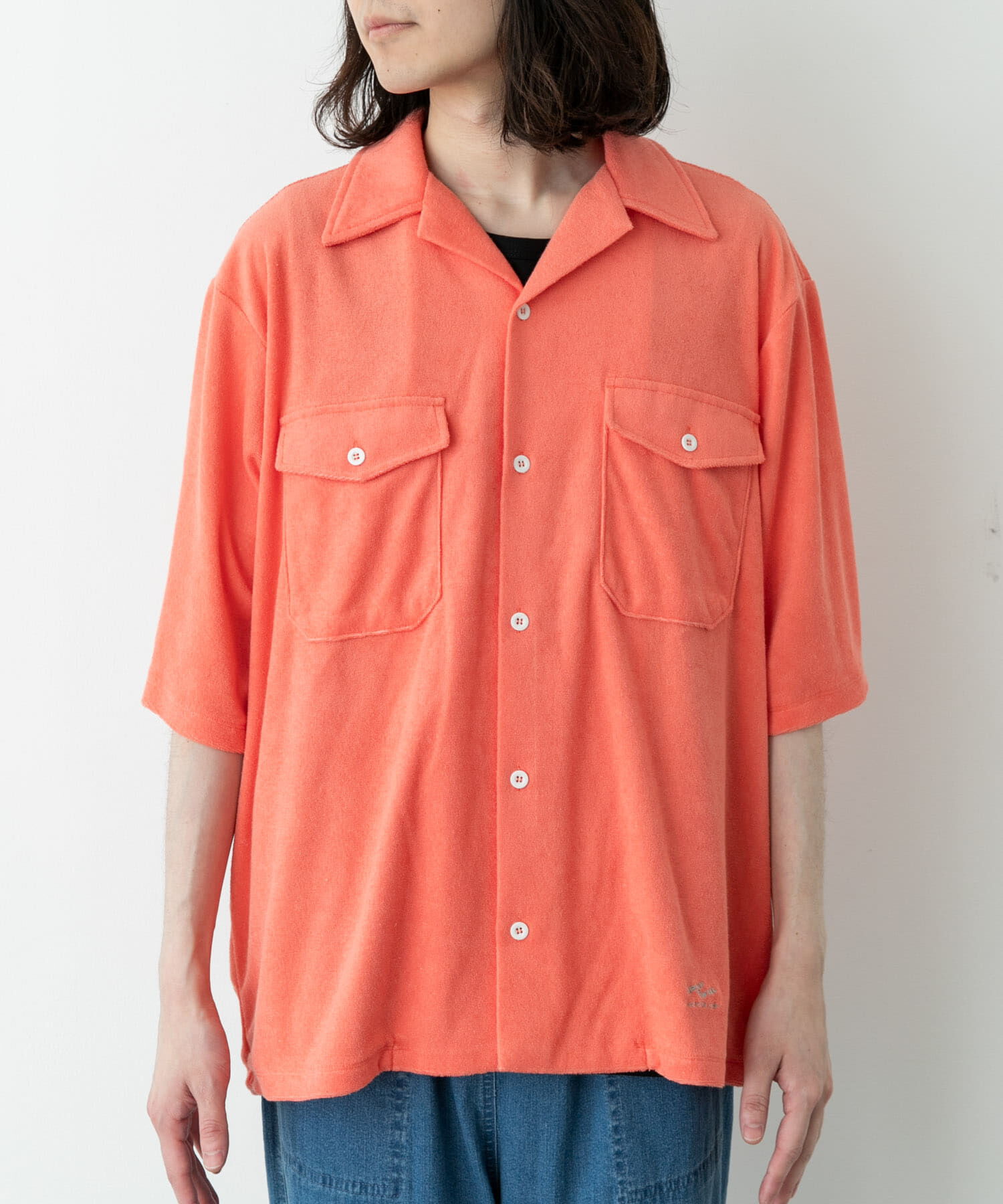 Sonny Label 「ARMY TWILL　PILE OPEN COLLAR SHIRTS」|シャツ・ブラウス|
