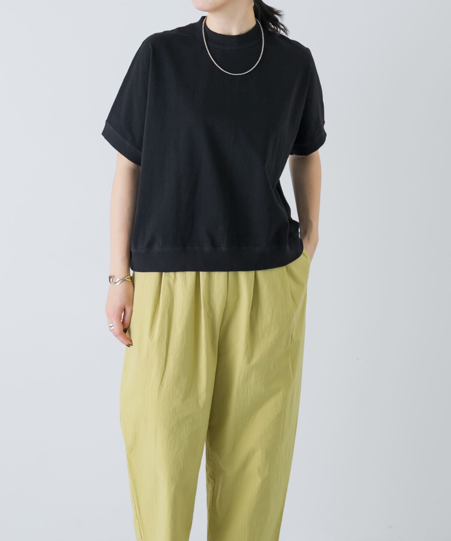 かぐれ「天竺 ワイドプルオーバー」|Tシャツ・カットソー|