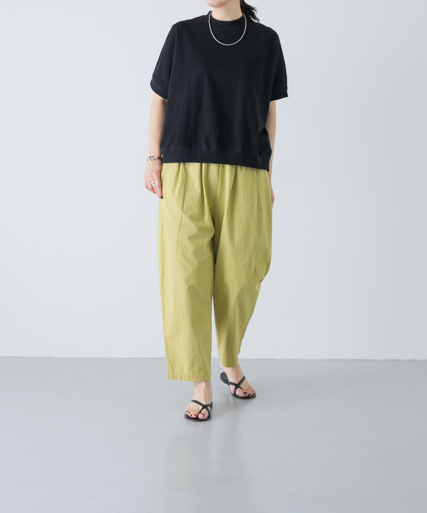 かぐれ「天竺 ワイドプルオーバー」|Tシャツ・カットソー|