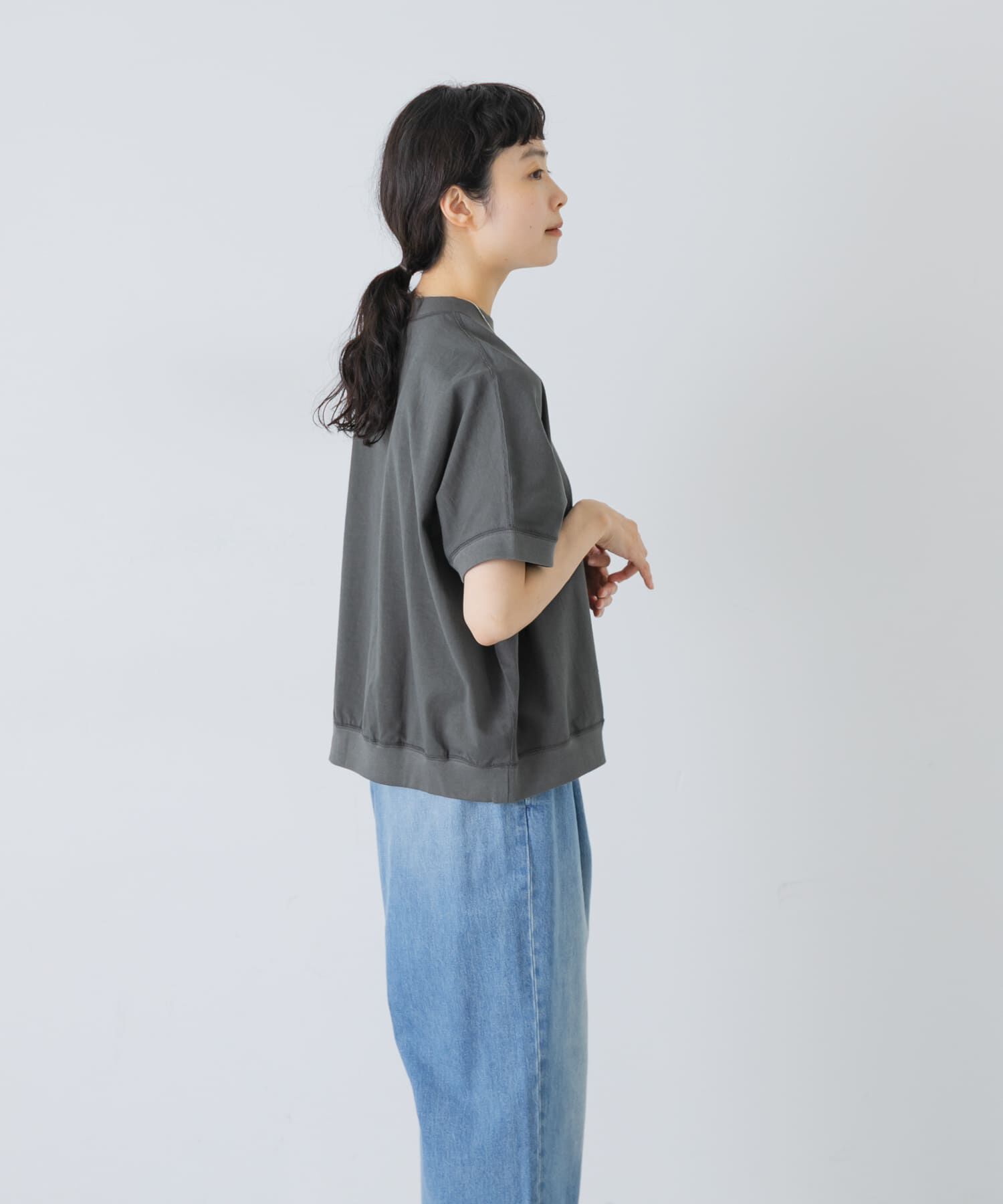 かぐれ「天竺 ワイドプルオーバー」|Tシャツ・カットソー|