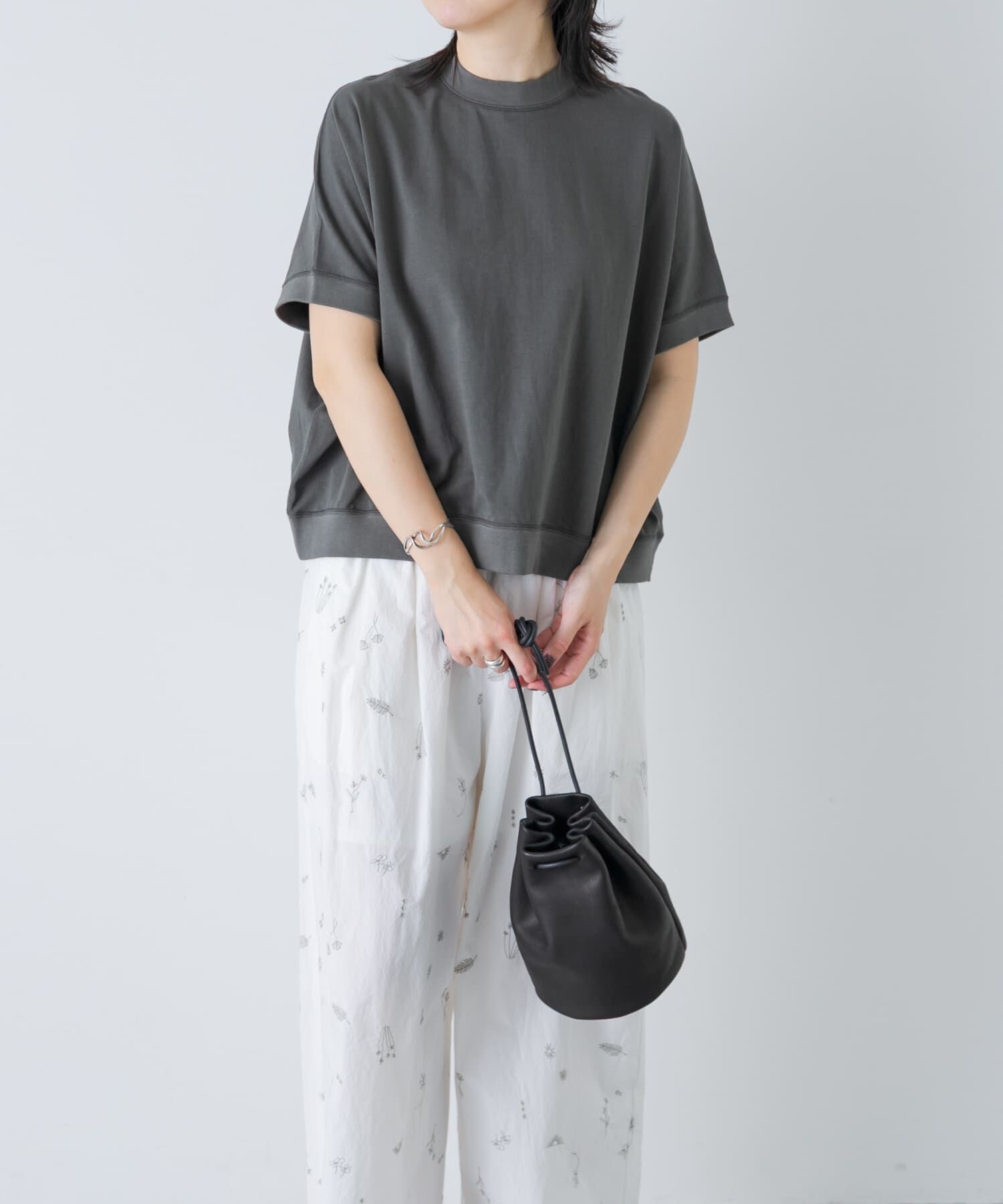 かぐれ「天竺 ワイドプルオーバー」|Tシャツ・カットソー|