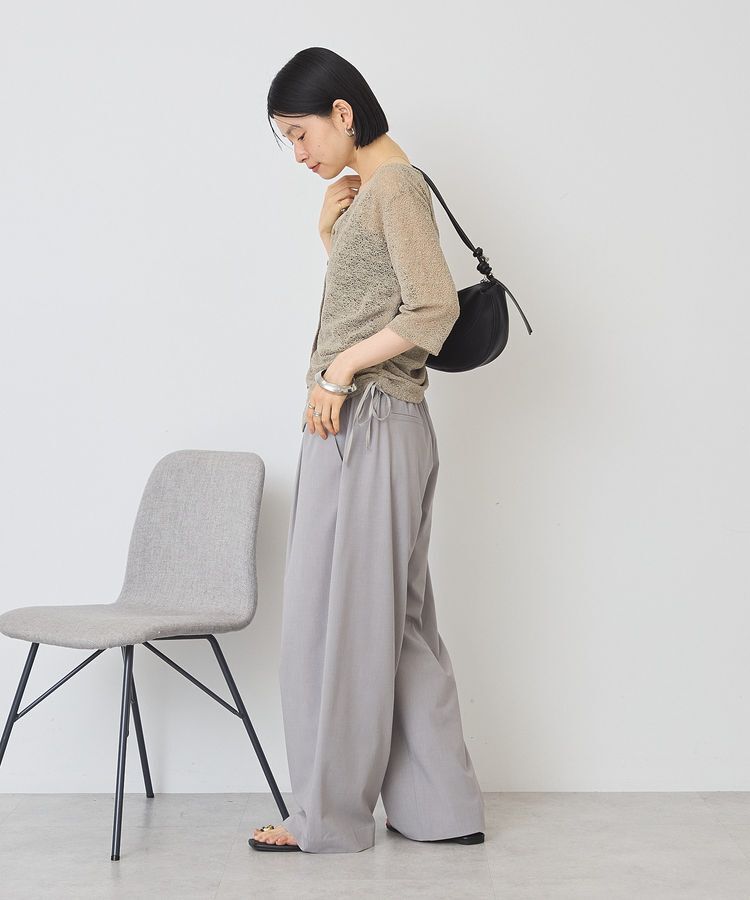 AMERICAN HOLIC「レース5分袖カーディガン」|カーディガン|