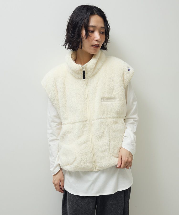 Green Parks「■別注Champion シェルパフリースベスト」|ベスト・ジレ|