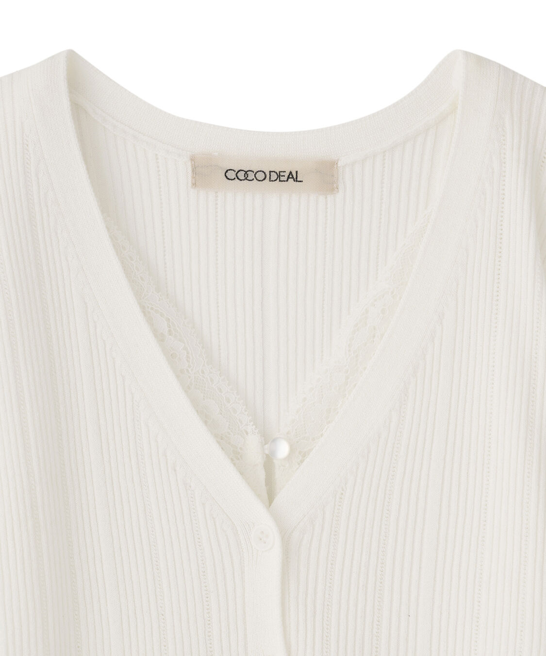 レースドッキングニット（COCO DEAL）｜ルミネのファッション通販