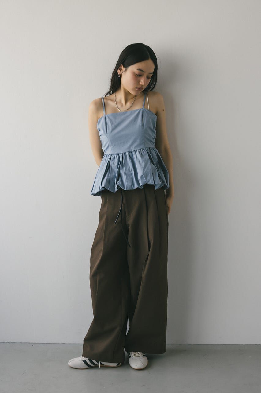 STYLEMIXER「ペプラムキャミトップ」|チューブトップ|