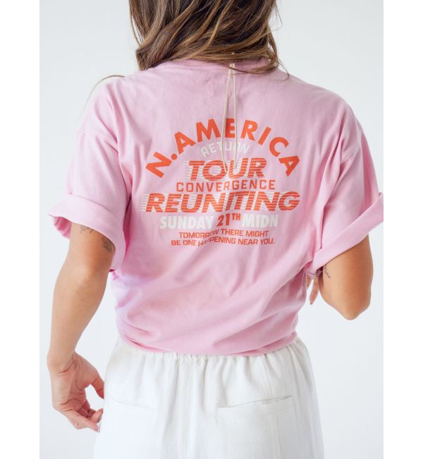 Ungrid「ツアーロゴルーズTee」|Tシャツ・カットソー|