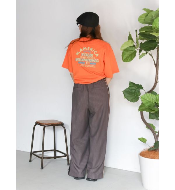 Ungrid「ツアーロゴルーズTee」|Tシャツ・カットソー|