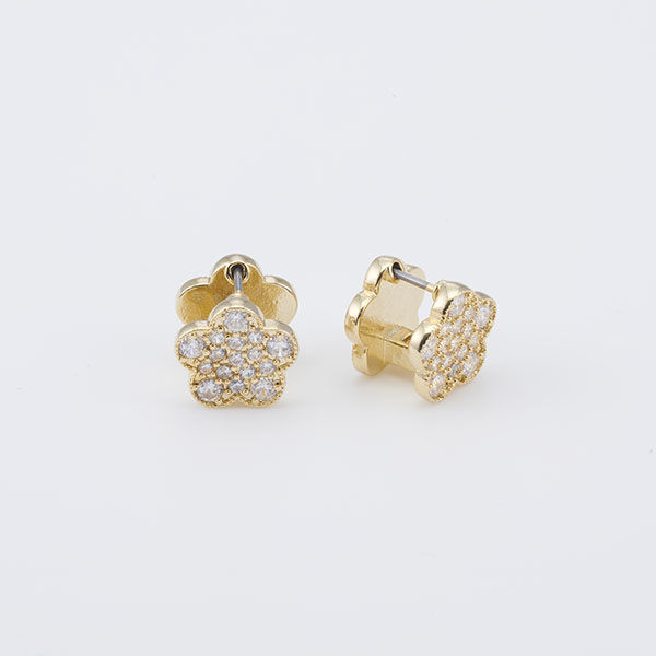 MARY QUANT「ダブルサイドデイジー2 ピアス」|ピアス|