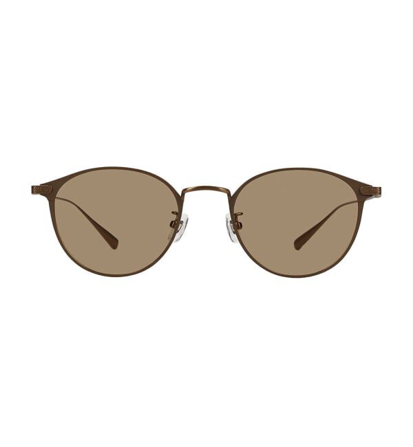  「Zoff｜UNITED ARROWS ユナイテッドアローズ ボストン型 サングラス |カラーレンズ 紫外線対策 UVカット  」|サングラス|ブラウン2