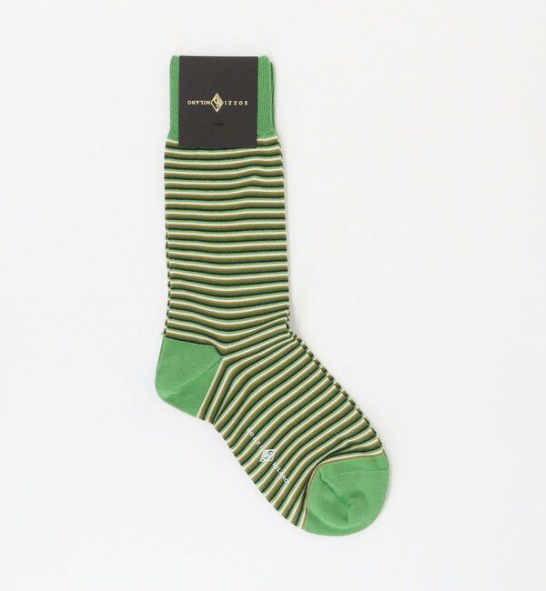 UNITED ARROWS「＜SOZZI＞カラーボーダー ソックス」|ソックス|KELLY