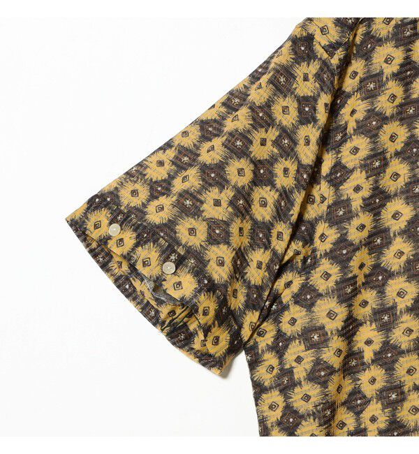 BEAMS PLUS「Italian Collar Mesh Print」|シャツ・ブラウス|