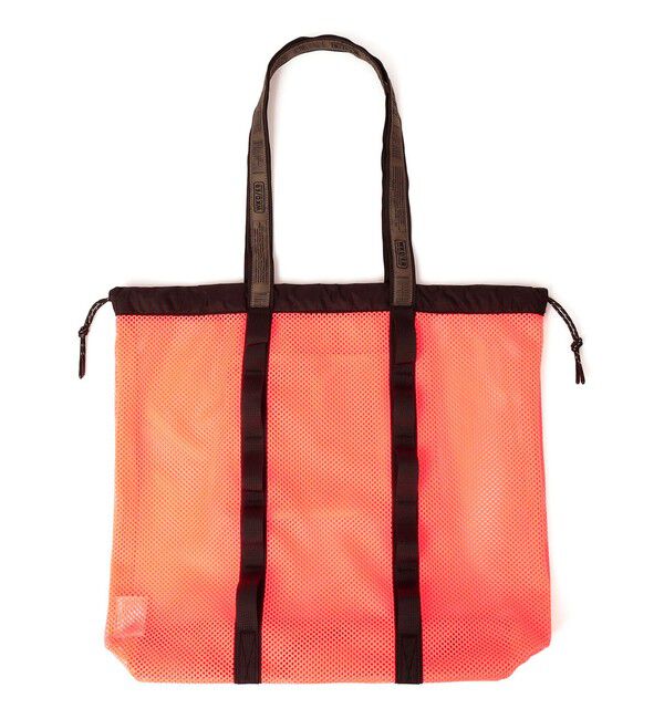 SHIPS any「WEEKENDER: メッシュ トートバッグ」|トートバッグ|オレンジ